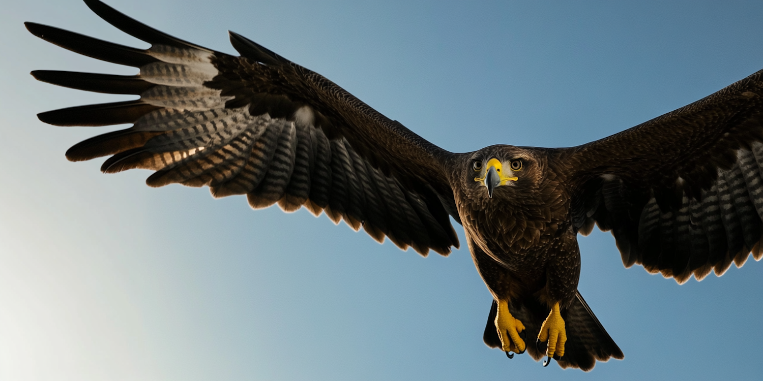 Majestic Eagle in Flight