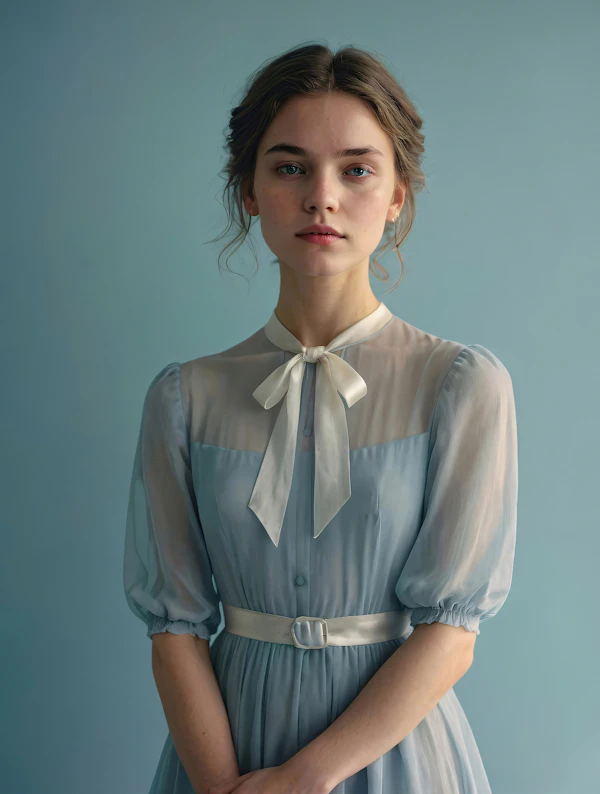 Vintage Elegance Portrait