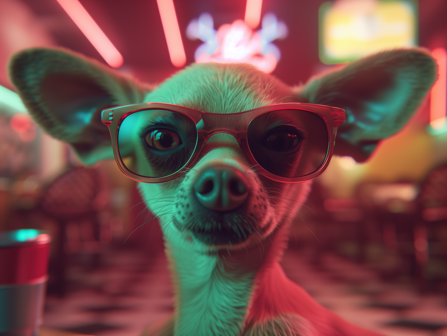 Chihuahua with Sunglasses