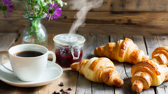 Cozy Breakfast Scene