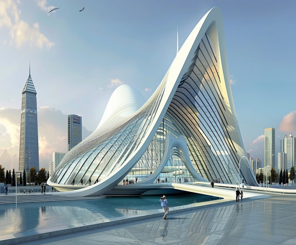 Futuristic Architectural Marvel