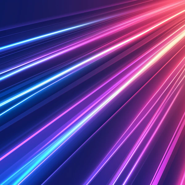 Neon Light Streaks