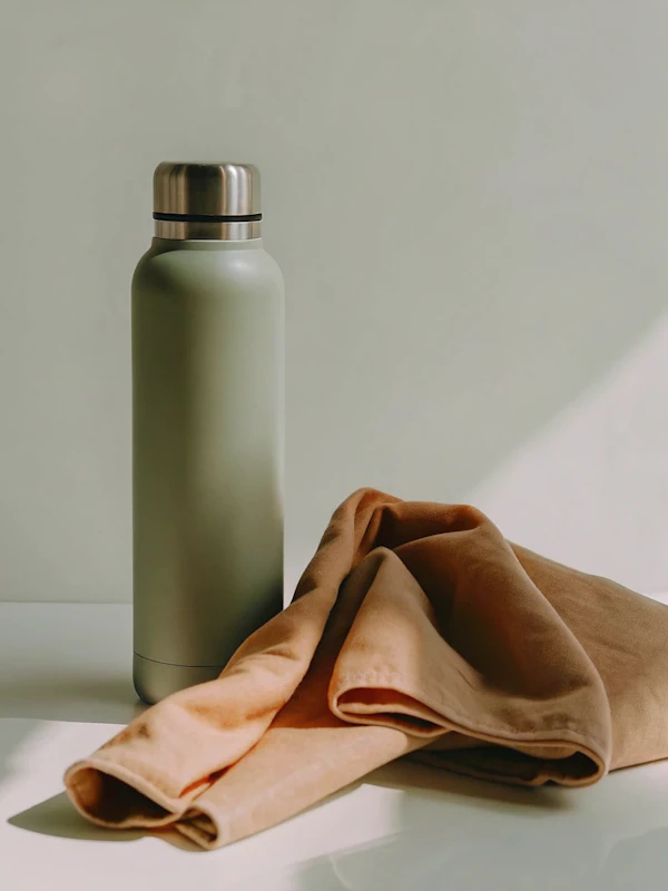 Minimalist Bottle Scene