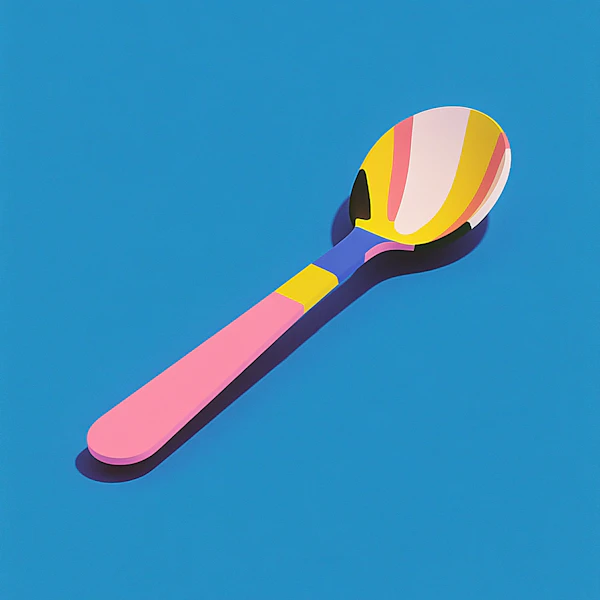 Colorful Spoon Art