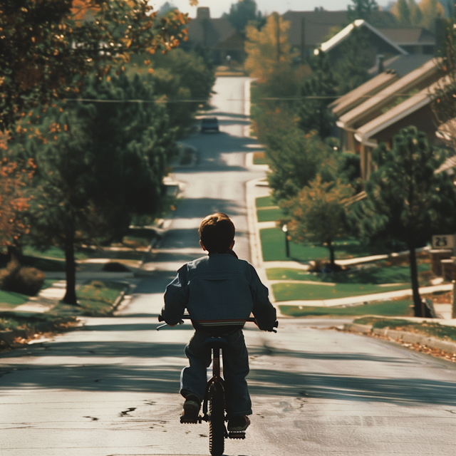 Suburban Autumn Ride