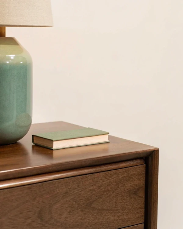 Minimalist Nightstand Scene