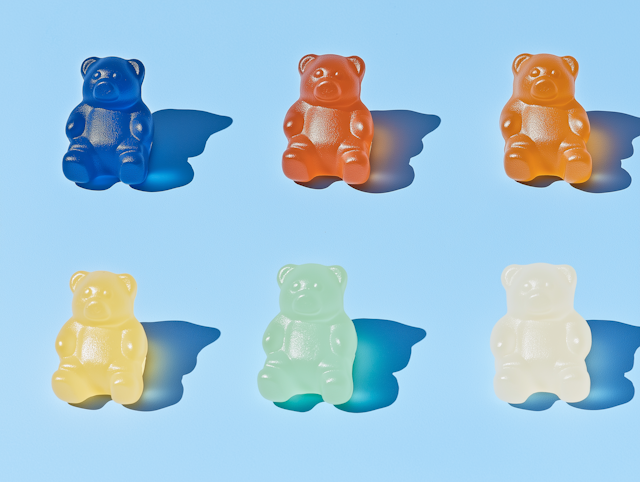 Colorful Gummy Bears