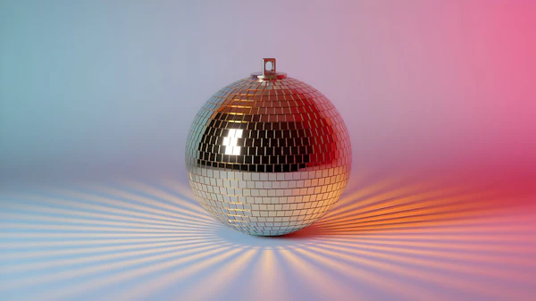 Colorful Disco Ball