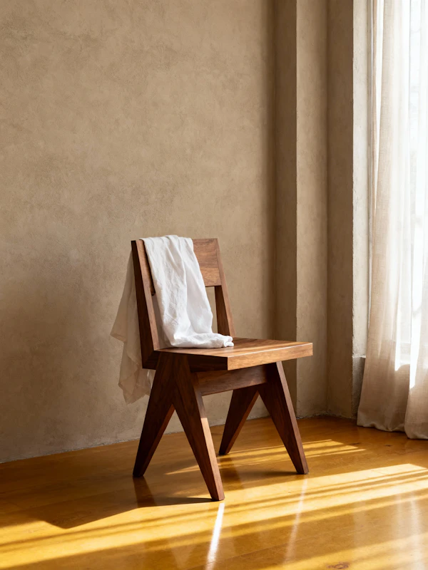 Minimalist Wooden Chair