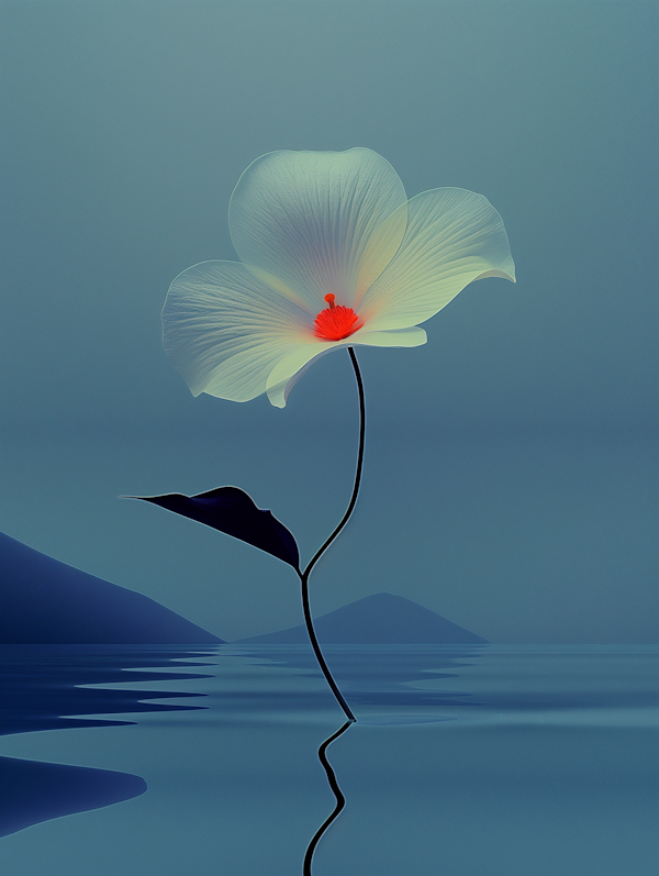 Tranquil Artistic Flower