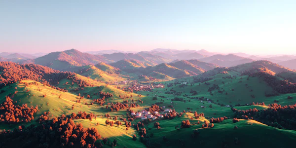 Serene Rolling Hills