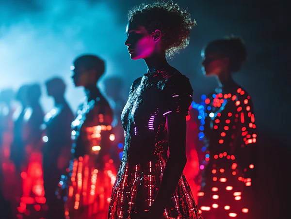 Futuristic Fashion Glow