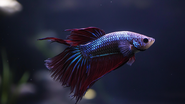 Vibrant Betta Fish