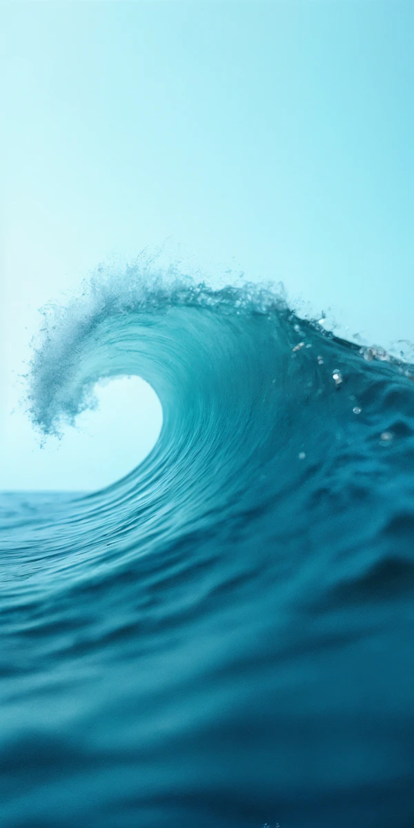 Ocean Wave Crest
