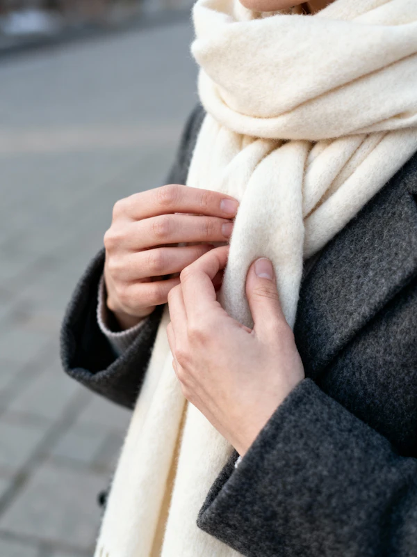 Cozy Scarf Adjustment