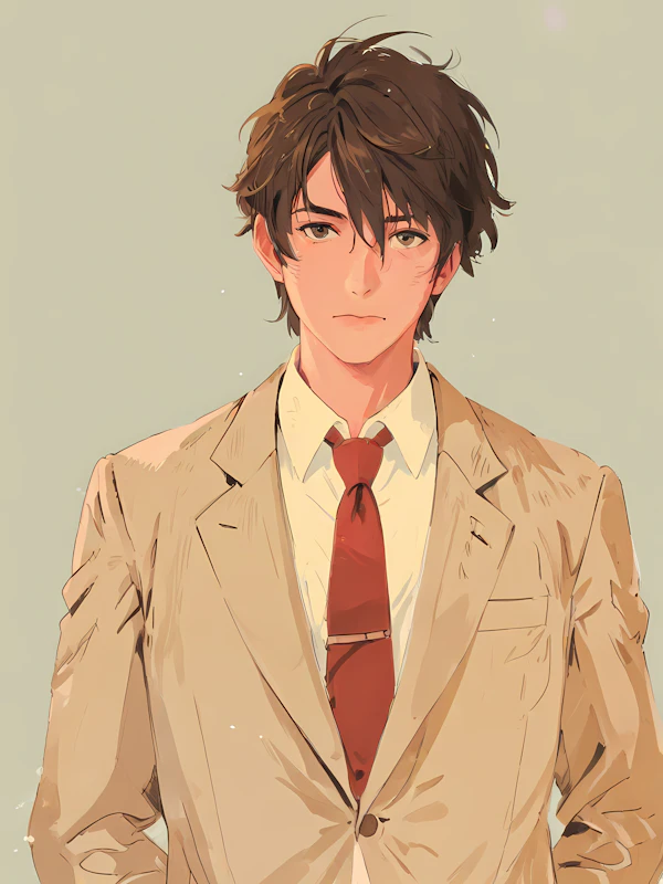 Stylish Man Illustration