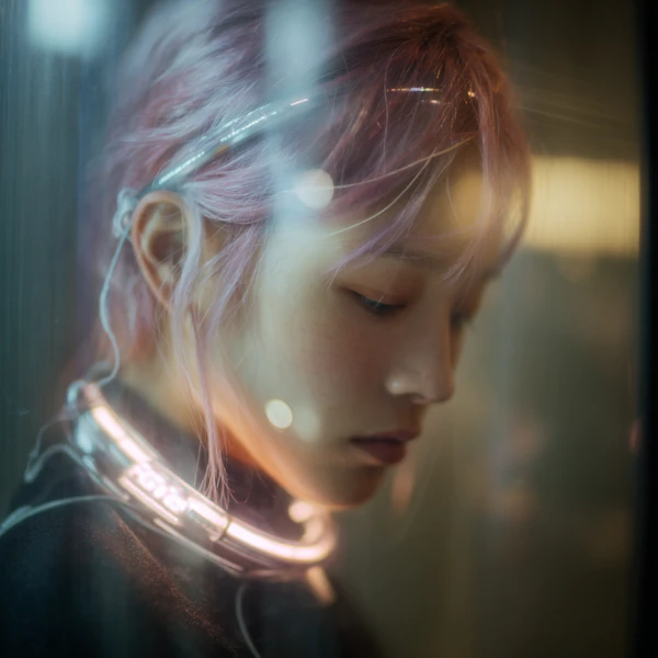 Ethereal Pink Portrait