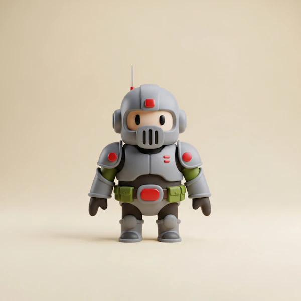 Toy Soldier Astronaut