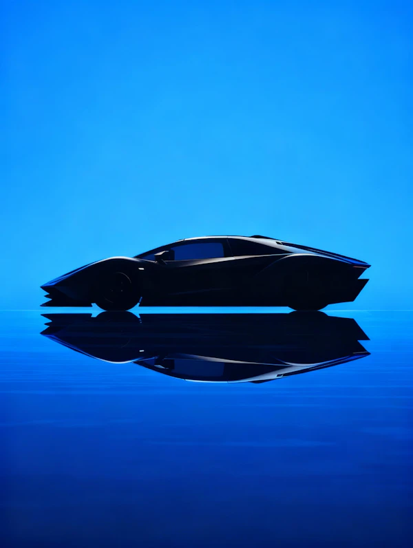Futuristic Sports Car