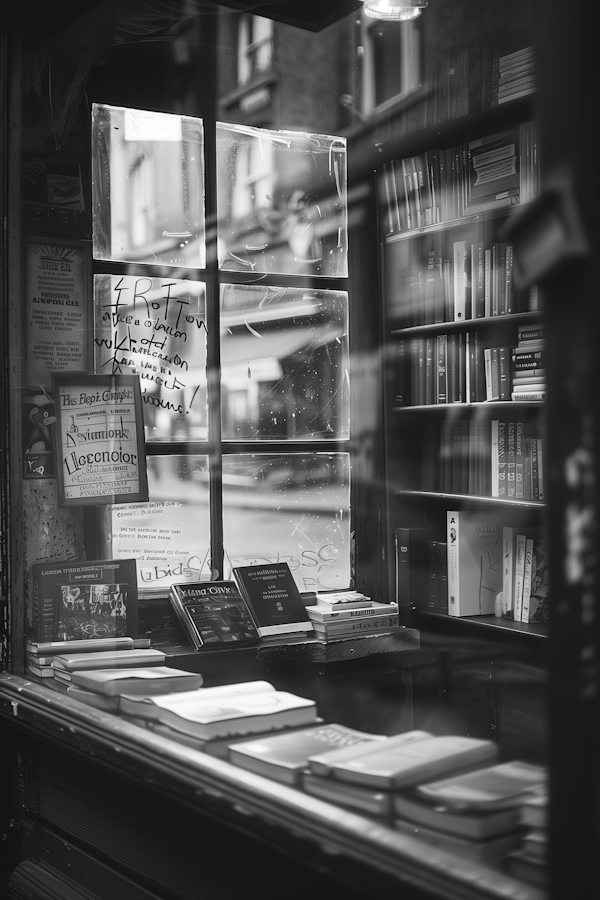 Serene Bookshop Interior