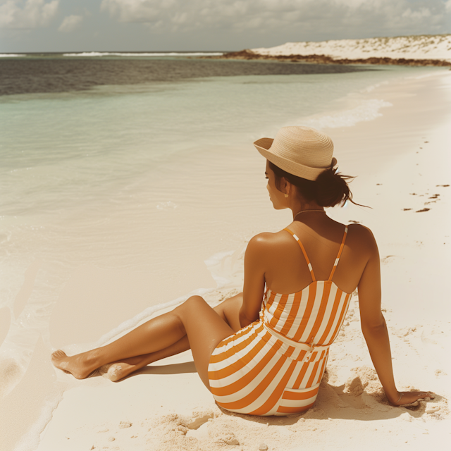 Tranquil Beach Solitude