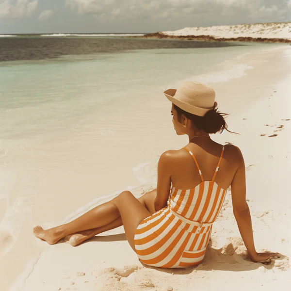 Tranquil Beach Solitude