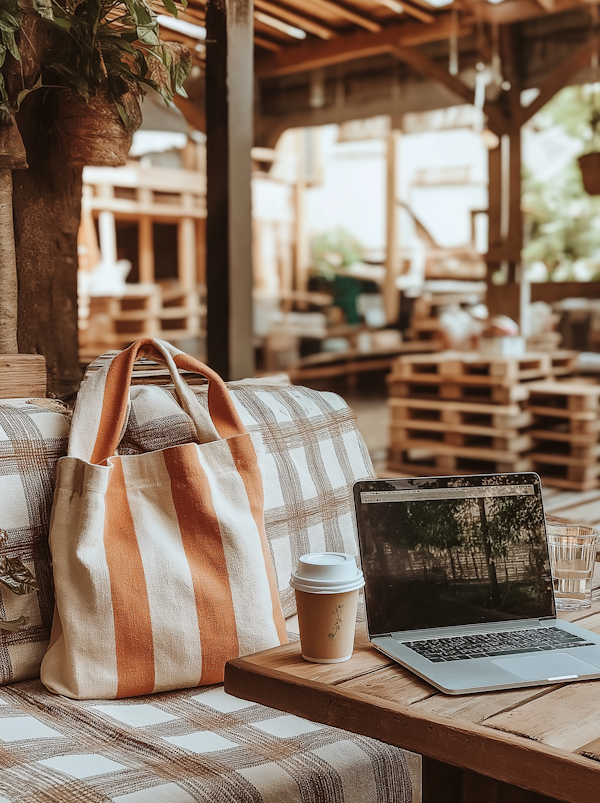 Cozy Workspace in Natural Light