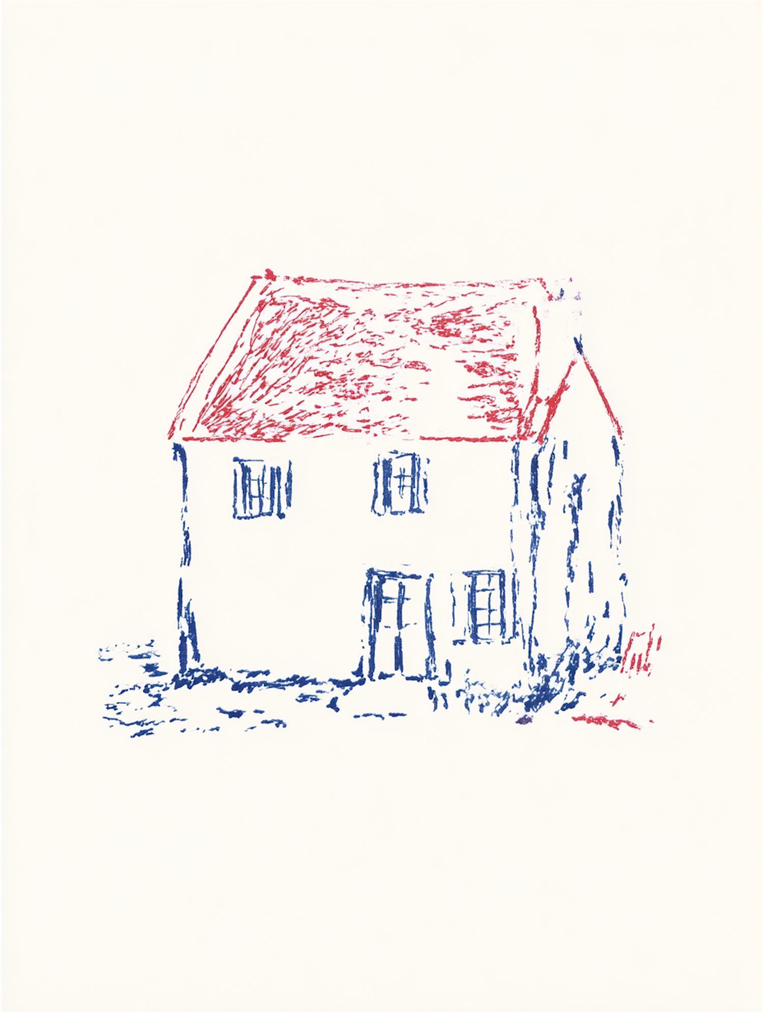 Minimalist House Sketch