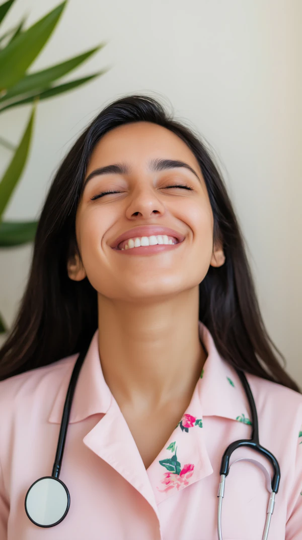 Smiling Medical Professional