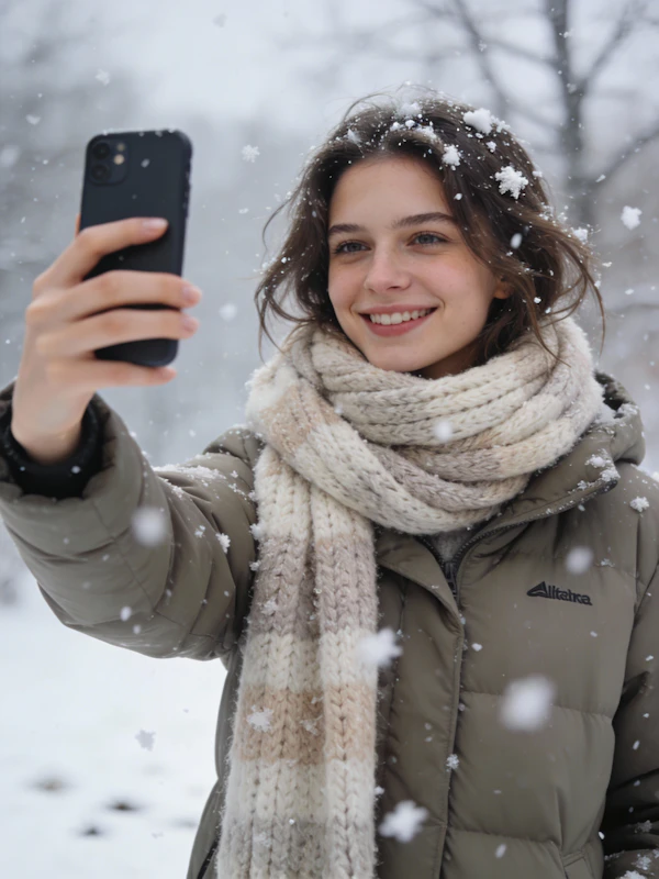 Winter Selfie Moment