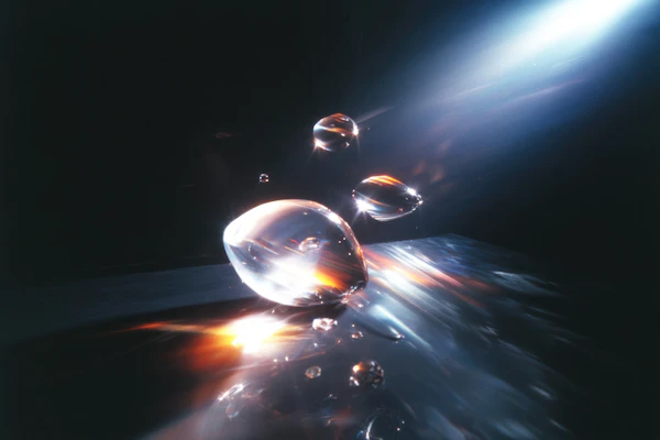 Ethereal Water Droplets