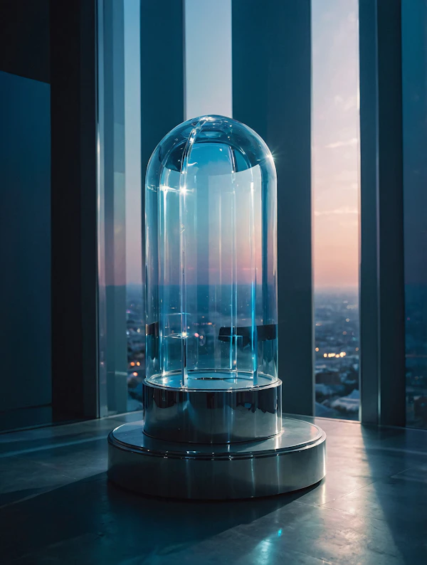 Futuristic Glass Dome