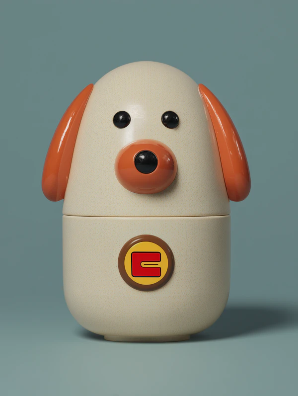 Cartoon Dog Figurine