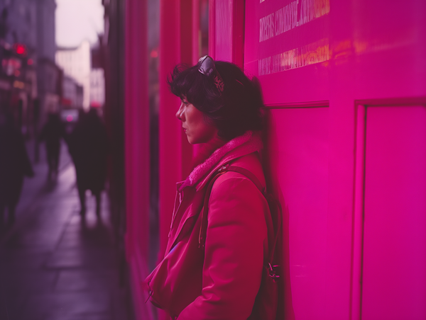 Contemplation in Pink