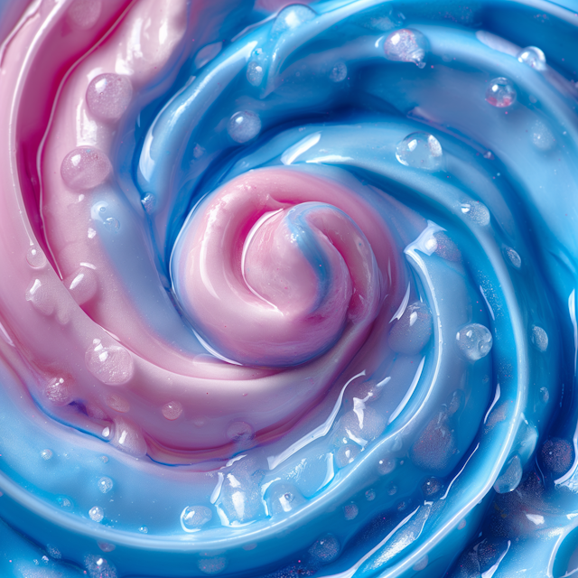 Galactic Paint Swirl