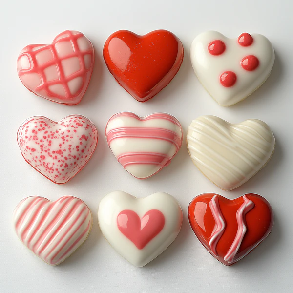 Heart-Shaped Desserts