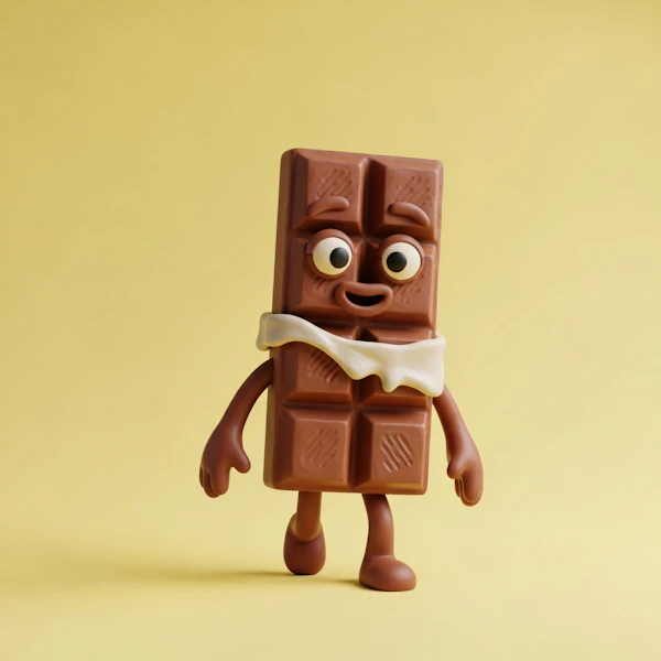 Chocolate Bar Character