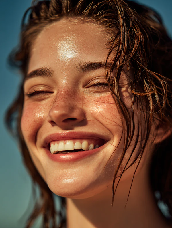 Radiant Outdoor Smile