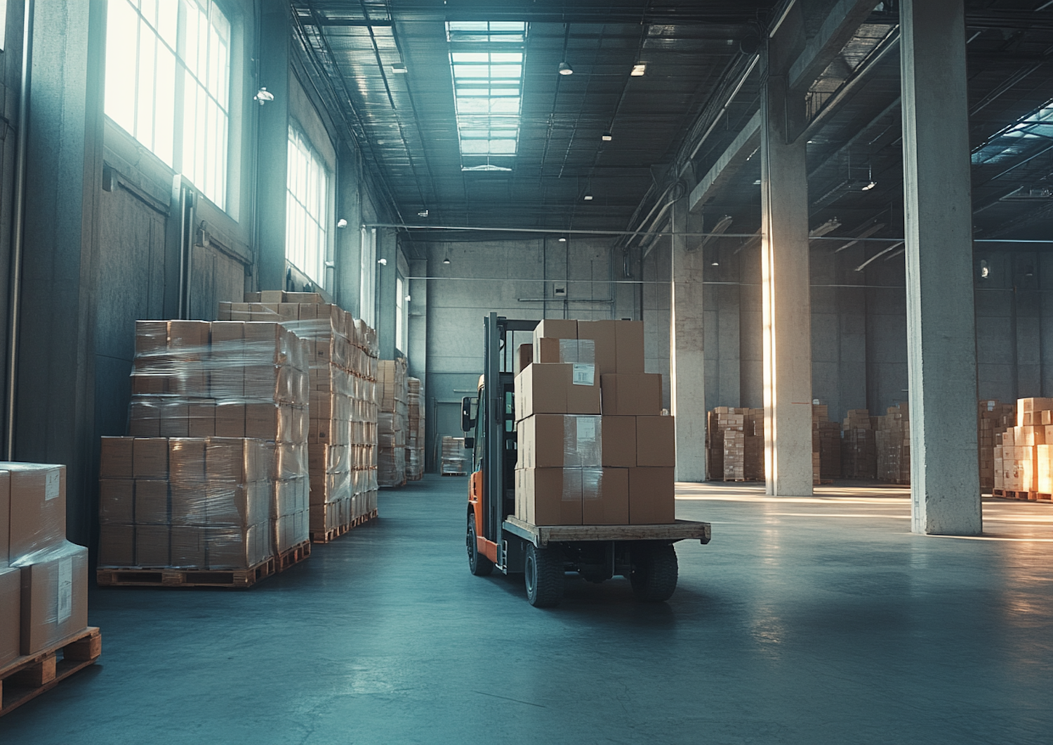 Modern Commercial Warehouse Operations