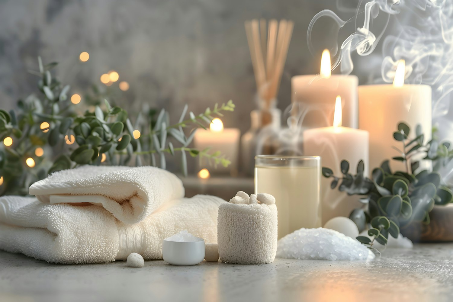 Serene Spa Setting