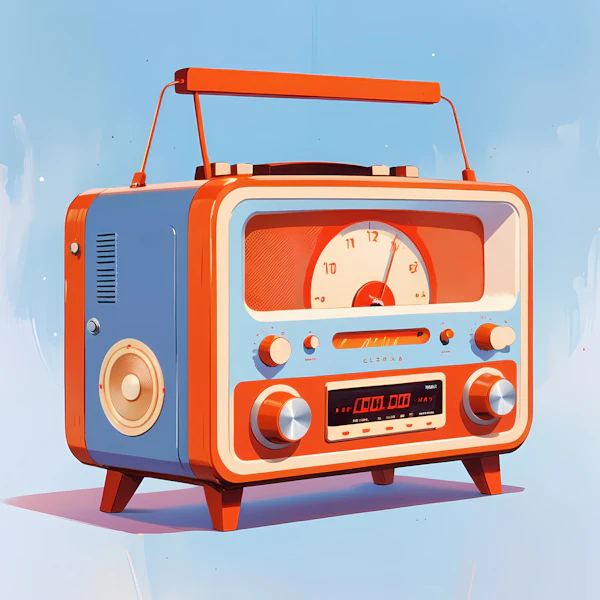 Retro Style Radio