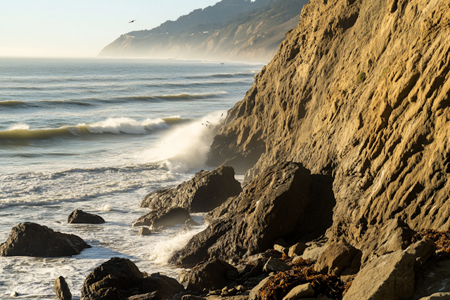 Rugged Coastal Scene