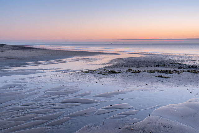 Serene Beachscape at Twilight