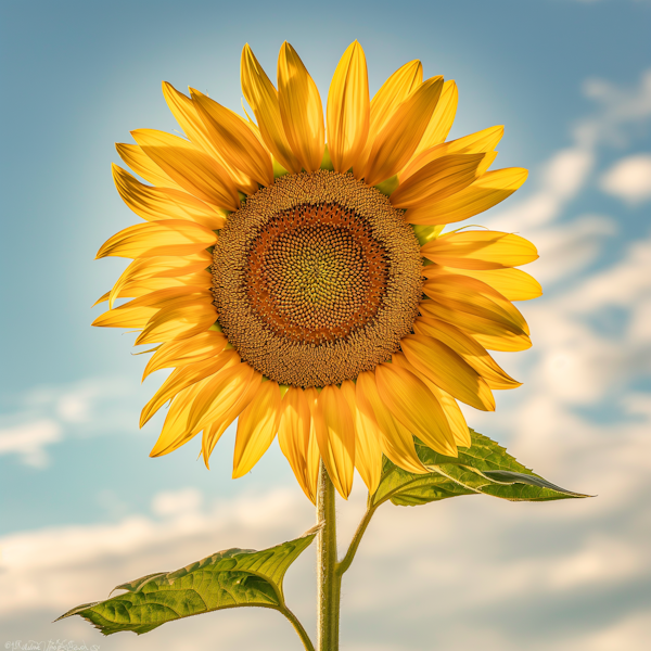 Vibrant Sunflower Close-up