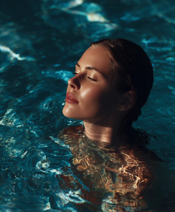 Tranquil Pool Reflection