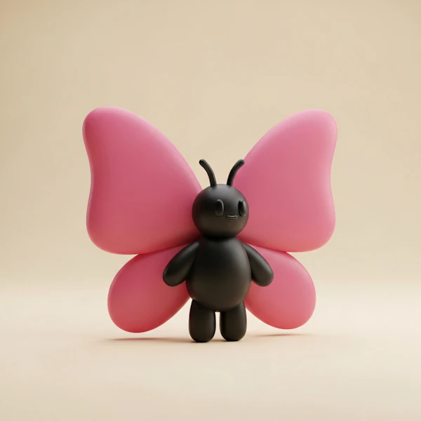Butterfly Character Design