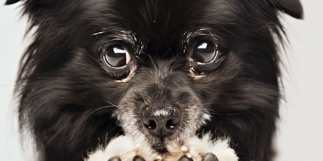 Close-up of a Pomeranian Dog