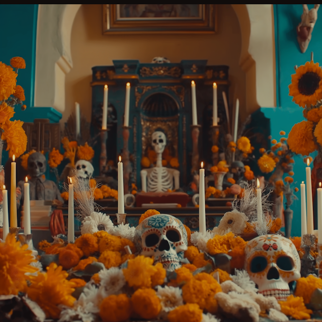 Día de Muertos Altar