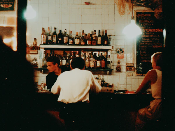 Cozy Bar Scene