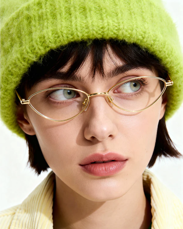 Portrait with Green Hat